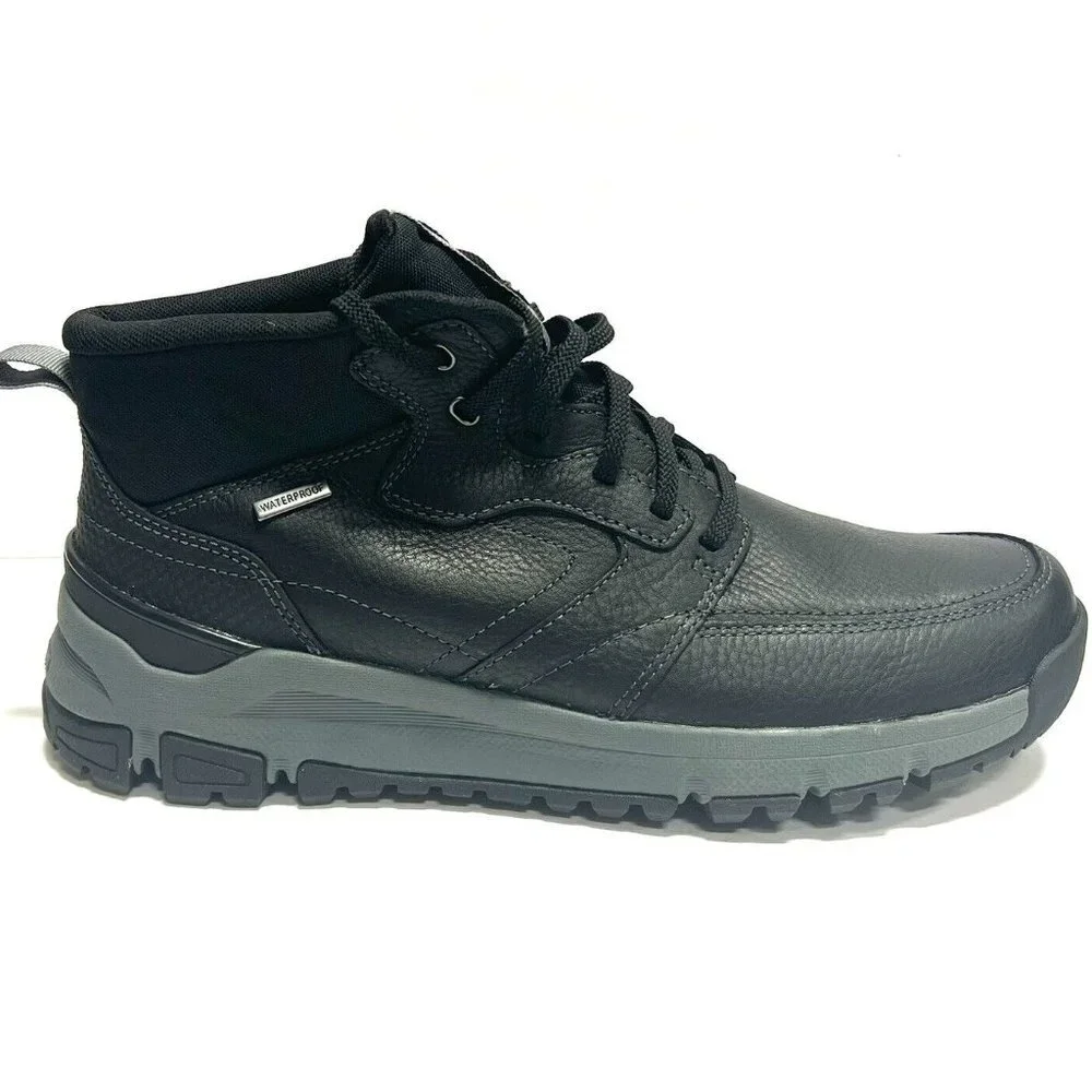 Dunham Mens Glastonbury Mid Boot Waterproof Black Size 11 M